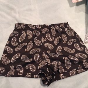 Forever 21 paisley shorts